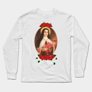 Saint Teresinha of the Baby Jesus Long Sleeve T-Shirt